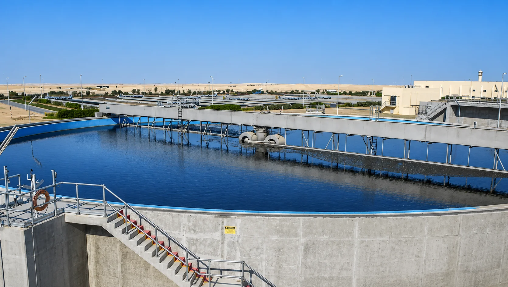 Bassra Wastewater Treatment Plan, Cairo - Egypt